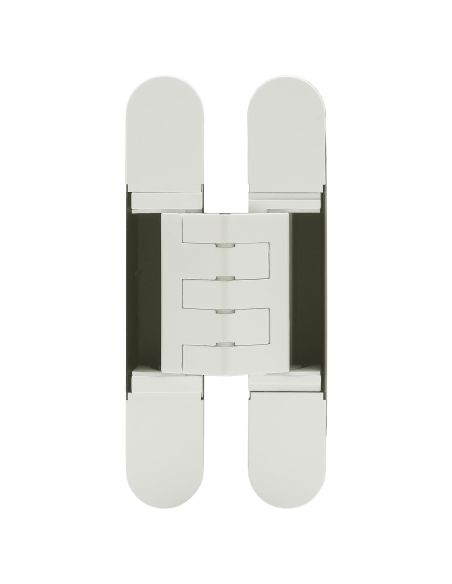 Cerniera a scomparsa regolabile per porte pesanti Ceam 1431 - zama verniciato bianco