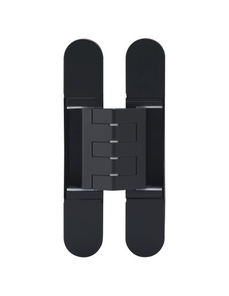 Cerniera a scomparsa regolabile per porte pesanti Ceam 1431 zama - verniciato nero opaco