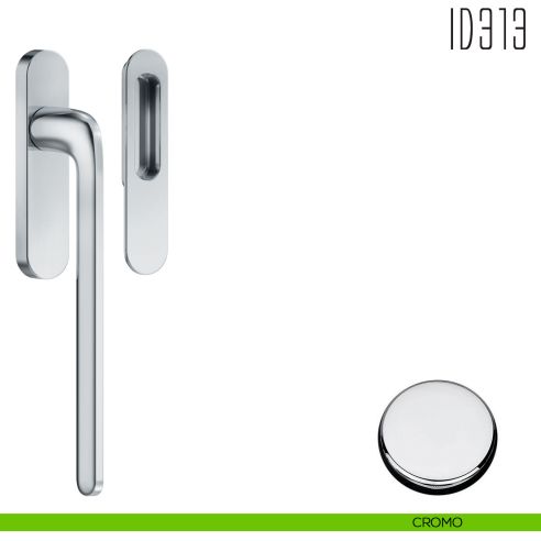 Maniglione per alzante scorrevole ID313 singolo Colombo Design cromo