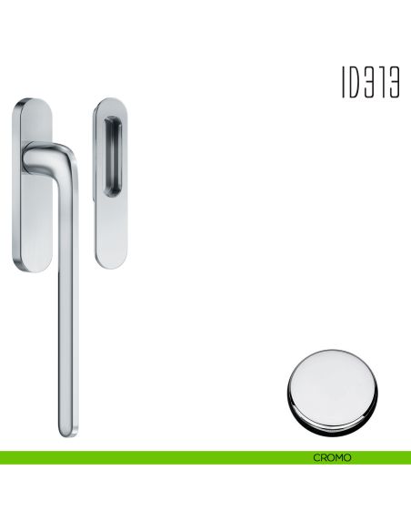 Maniglione per alzante scorrevole ID313 singolo Colombo Design cromo