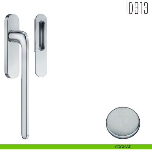Maniglione per alzante scorrevole ID313 singolo Colombo Design cromat