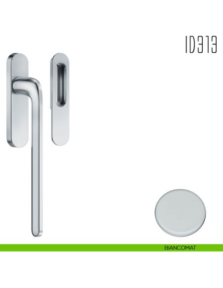 Maniglione per alzante scorrevole ID313 singolo Colombo Design biancomat