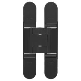 Cerniera invisibile nera regolabile per porta Ceam 1430