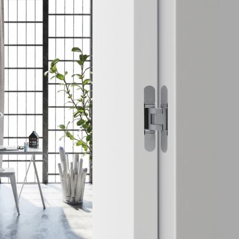 Cerniera invisibile regolabile per porta Ceam 1430