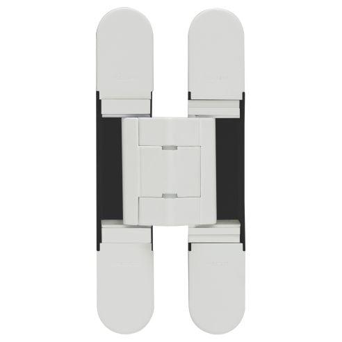 Cerniera invisibile regolabile per porta Ceam 1430 - zama verniciato bianco