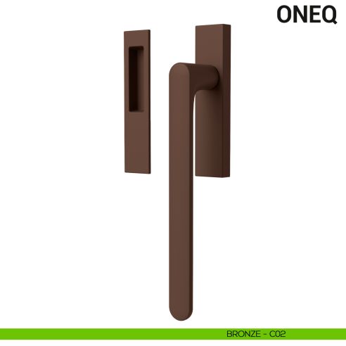 Maniglione per alzante scorrevole One Colombo Design singolo Mood Collection bronze