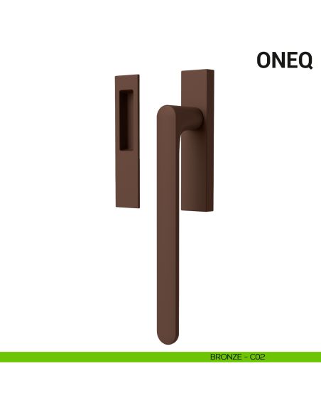 Maniglione per alzante scorrevole One Colombo Design singolo Mood Collection bronze