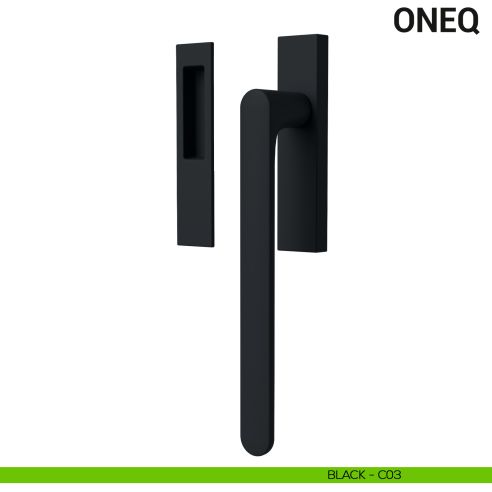 Maniglione per alzante scorrevole One Colombo Design singolo Mood Collection black