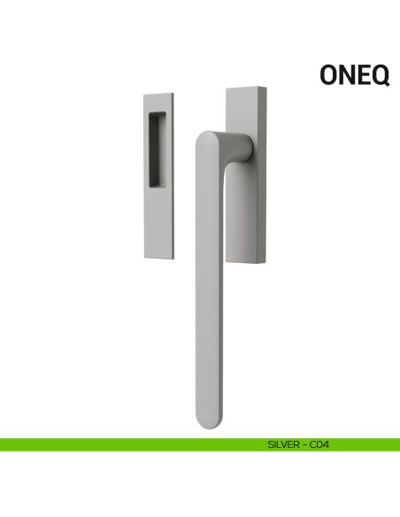 Maniglione per alzante scorrevole One Colombo Design singolo Mood Collection silver