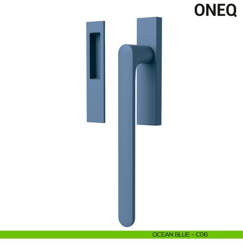 Maniglione per alzante scorrevole One Colombo Design singolo Mood Collection ocean blue