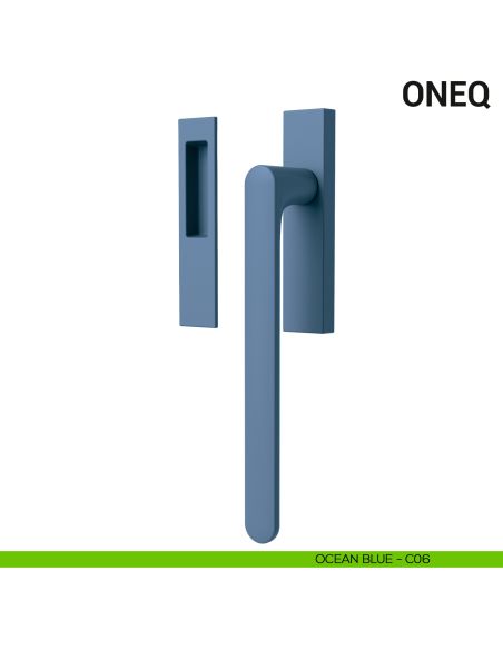 Maniglione per alzante scorrevole One Colombo Design singolo Mood Collection ocean blue