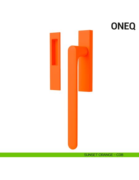 Maniglione per alzante scorrevole One Colombo Design singolo Mood Collection sunset orange