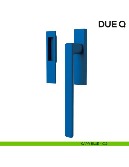 Maniglione per alzante scorrevole Due Colombo Design singolo Mood Collection capri blue