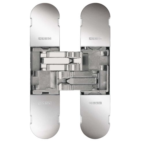 Cerniera invisibile regolabile per porta Ceam 1129 - zama nichelato