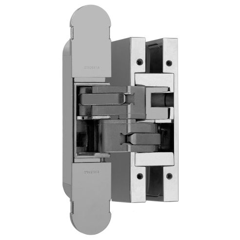 Cerniera a scomparsa per porta in vetro Ceam 1080 Glass - zama nichelato