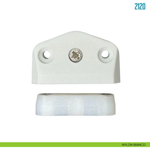 Giunzione per mobile in nylon Ceam 2120 - Nylon Bianco