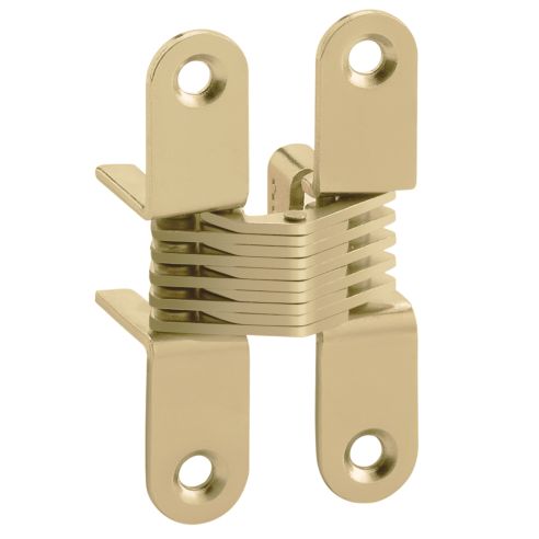 Cerniera a scomparsa per mobile Ceam 502 - acciaio ottonato