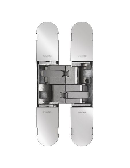 Cerniera invisibile regolabile per porta Ceam 1130S - zama nichelato