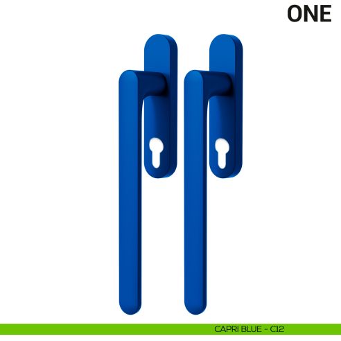 Maniglione per alzante scorrevole One Colombo Design accoppiato Mood Collection capri blue
