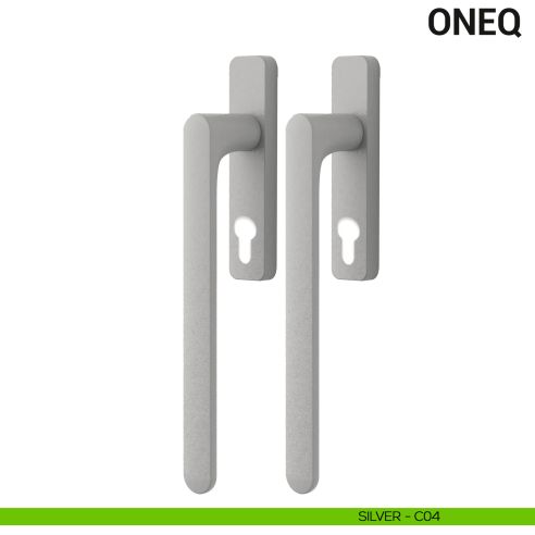 Maniglione per alzante scorrevole One Colombo Design accoppiato Mood Collection silver