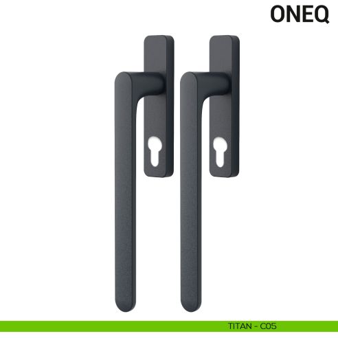 Maniglione per alzante scorrevole One Colombo Design accoppiato Mood Collection titan