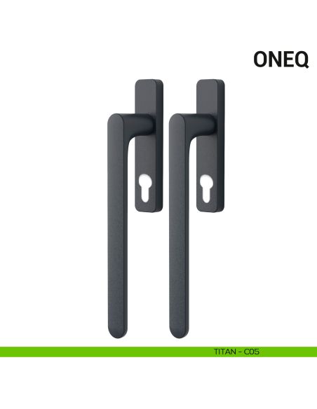 Maniglione per alzante scorrevole One Colombo Design accoppiato Mood Collection titan