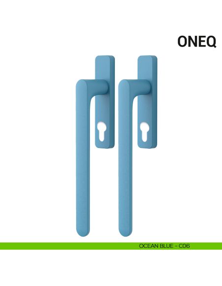 Maniglione per alzante scorrevole One Colombo Design accoppiato Mood Collection ocean blue