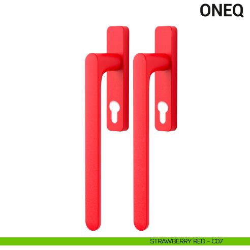 Maniglione per alzante scorrevole One Colombo Design accoppiato Mood Collection strawberry red