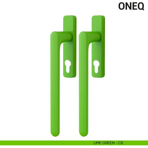 Maniglione per alzante scorrevole One Colombo Design accoppiato Mood Collection lime green