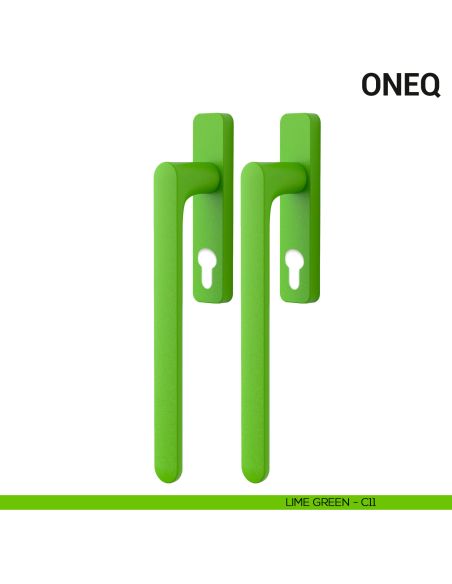 Maniglione per alzante scorrevole One Colombo Design accoppiato Mood Collection lime green