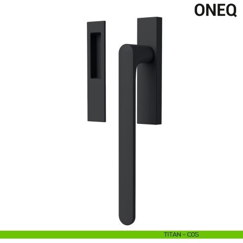 Maniglione per alzante scorrevole One Colombo Design singolo Mood Collection titan