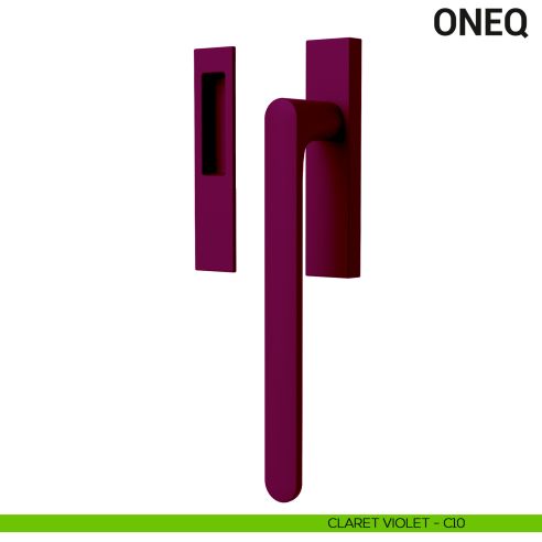 Maniglione per alzante scorrevole One Colombo Design singolo Mood Collection claret violet