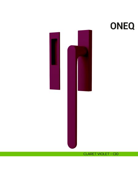 Maniglione per alzante scorrevole One Colombo Design singolo Mood Collection claret violet