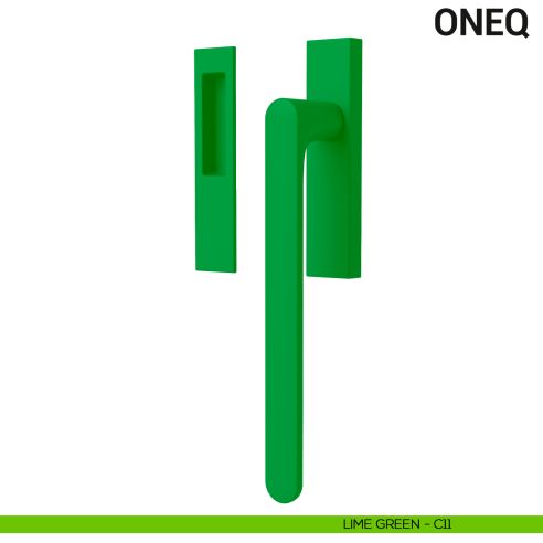 Maniglione per alzante scorrevole One Colombo Design singolo Mood Collection lime green