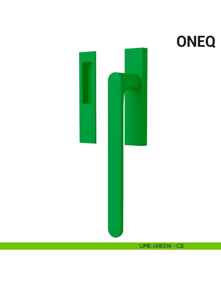 Maniglione per alzante scorrevole One Colombo Design singolo Mood Collection lime green