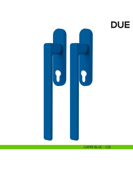 Maniglione per alzante scorrevole Due Colombo Design accoppiato Mood Collection capri blue