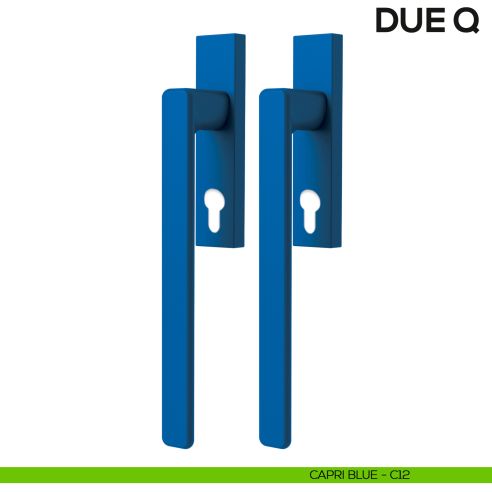 Maniglione per alzante scorrevole Due Colombo Design accoppiato Mood Collection capri blue