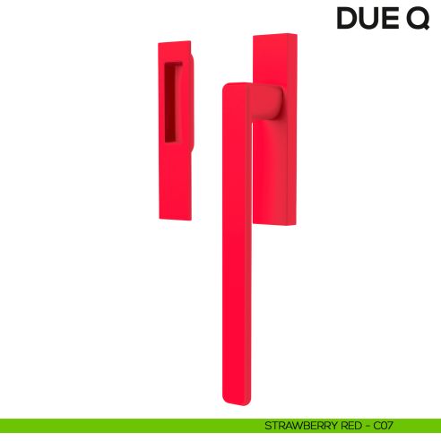 Maniglione per alzante scorrevole Due Colombo Design singolo Mood Collection strawberry red