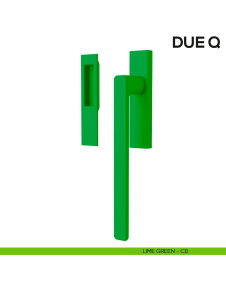 Maniglione per alzante scorrevole Due Colombo Design singolo Mood Collection lime green