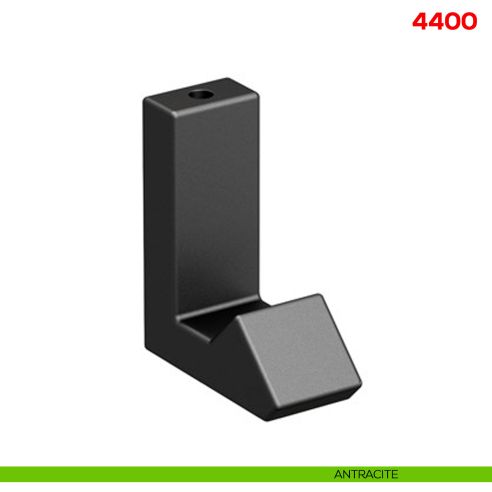 Appendiabiti a muro in metallo Mital 4400 antracite