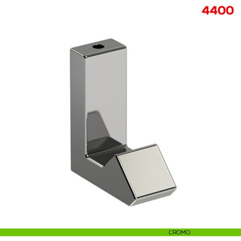 Appendiabiti a muro in metallo Mital 4400 cromo