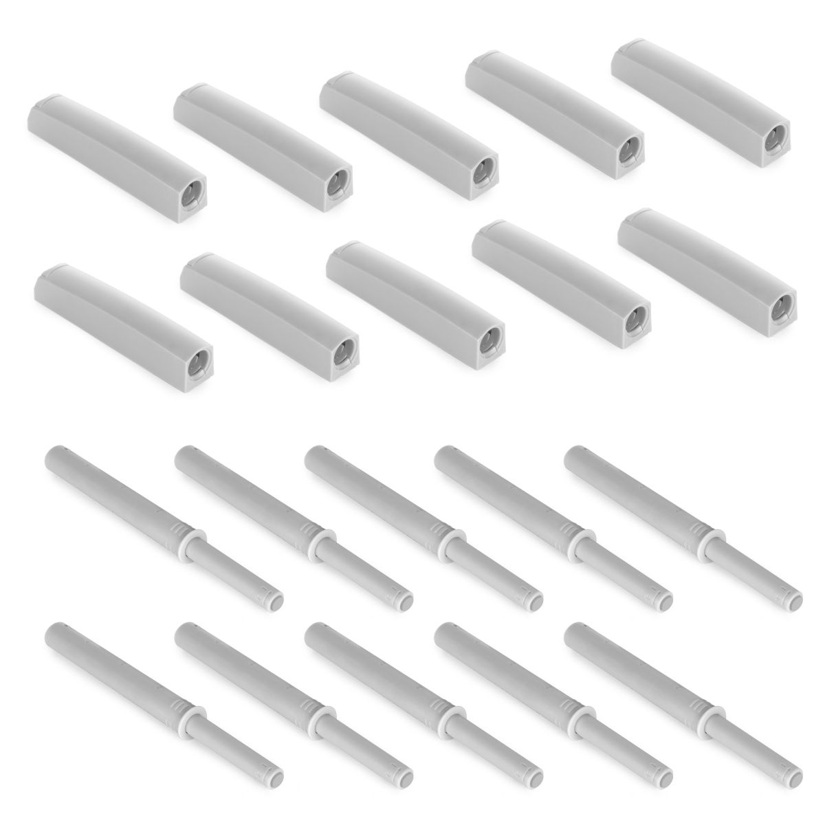 Emuca Chiusura Per Sospensione Hook Sinistra – Plastica Grigia – Modello 8921521