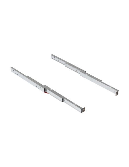 Emuca Guide per tavolo allungabile Shot, Champagne anodizzato, Alluminio