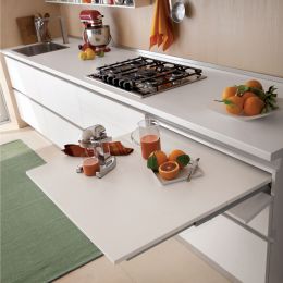 Emuca Coktail Reverse H35 Guide per tavoli ad ante allungabili, Alluminio, Champagne anodizzato 2