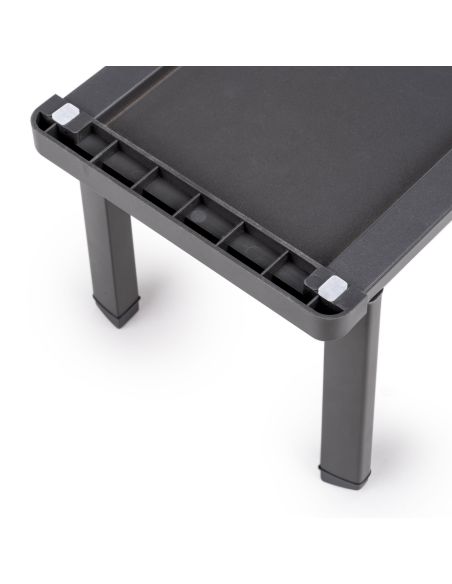 Emuca Portapiatti verticale per cassetto Orderbox, 159x468 mm, Alluminio e Tecnoplastica, Grigio antracite