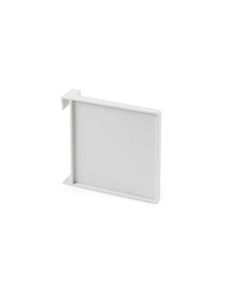 Emuca Set di divisori per interni dei casseti Vertex-Concept, 900, Verniciato bianco, Alluminio e Tecnoplastica