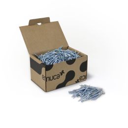 Emuca Viti autofilettanti Emuca, testa piana Allen, D. 5 mm, 50 mm, Acciaio, Zincato, 500 u.