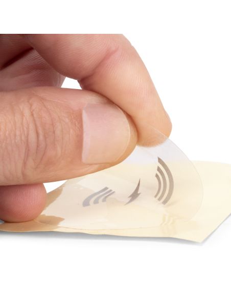 Emuca Caricabatterie wireless nascosto Airtop 2, D.60mm, 5V DC 2A (Qi-10W), Tecnoplastica, Nero