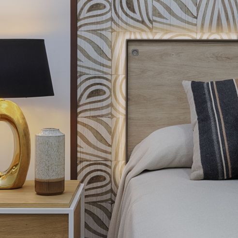 Emuca Lotto di 10 interruttori da incasso D21x21, Tecnoplastica, Grigio