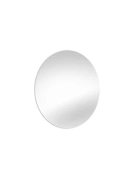 Emuca Specchio da bagno Cassiopea con illuminazione LED decorativa, 20 W + 12 W, Alluminio e Vetro